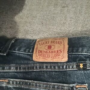 Lucky Brand Straight Leg Jeans - Dark Blue